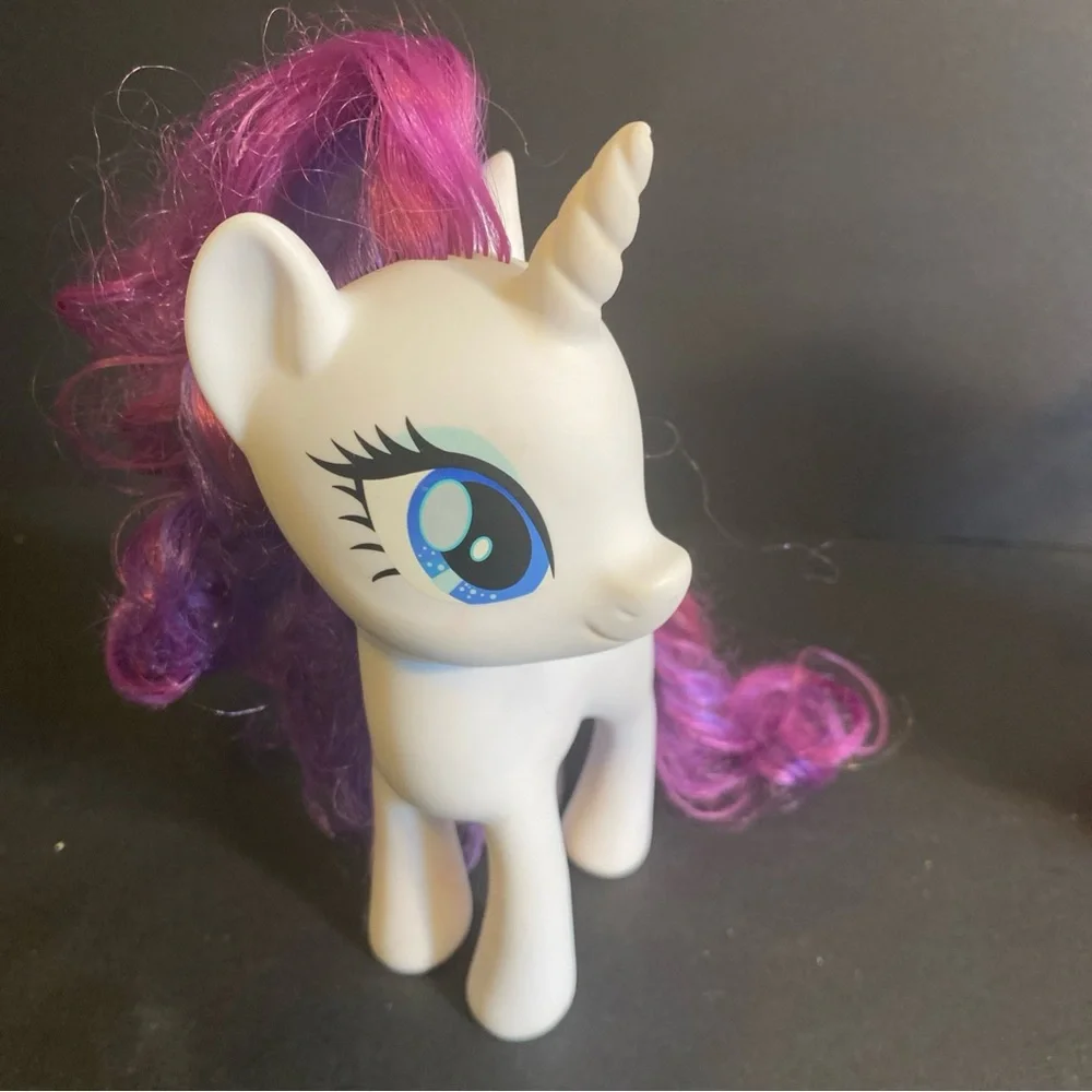 2016 My‎ Little Pony Rarity Purple Unicorn Brushable Hair 6” Toy Hasbro 4th Gen
